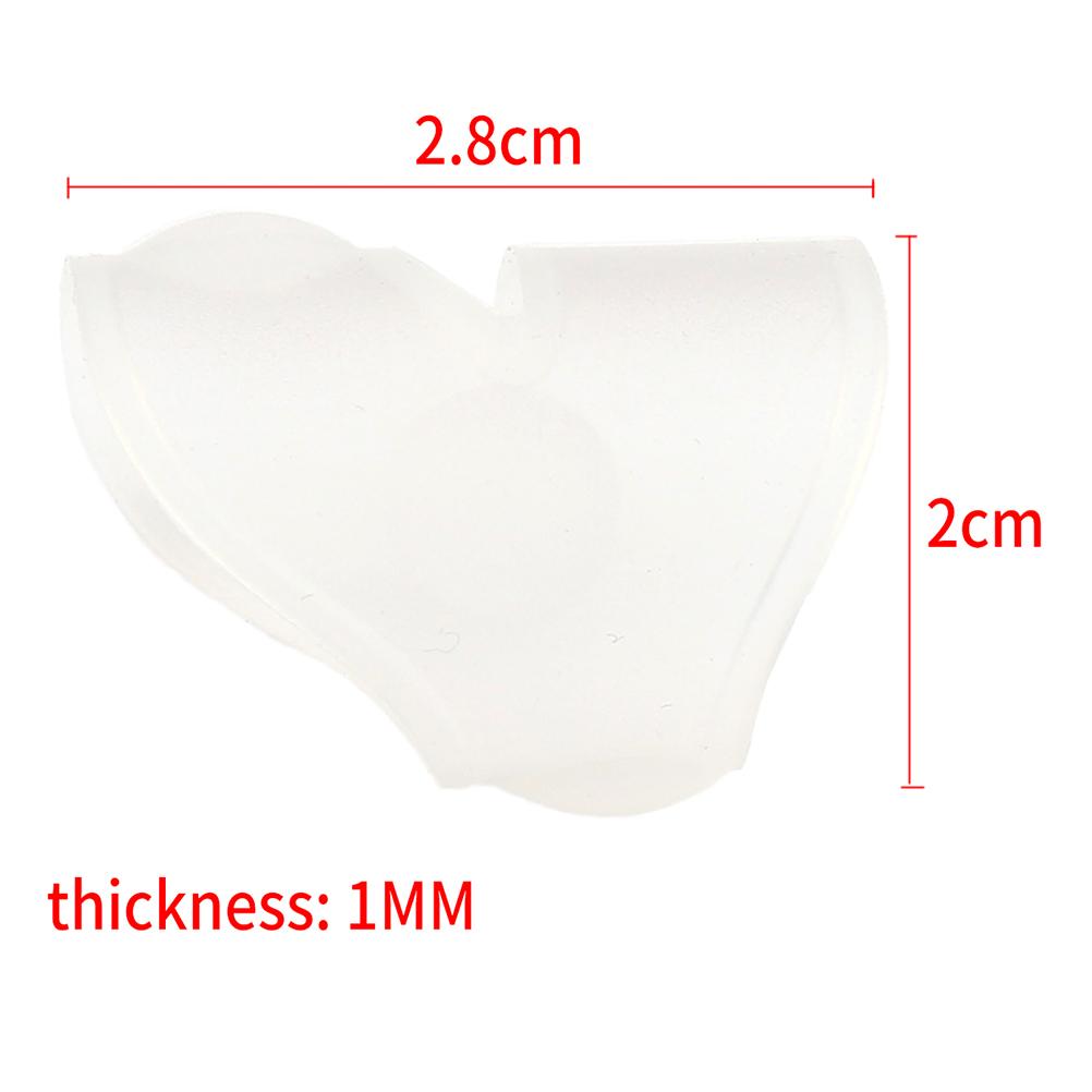 2Pcs Silicone Ingrown Toenail Correction Tool Toe  Toenail Protector Big Toe Sleeves Thick