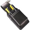Fujiya (Fujiya) Crimp 2-Tier Holder, Black Gold, Light PU Leather Series, AH-12BG