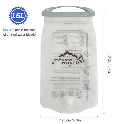 Vejiga de hidratación Depósito de agua a prueba de fugas Vejiga de agua para mochila de hidratación Almacenamiento de agua