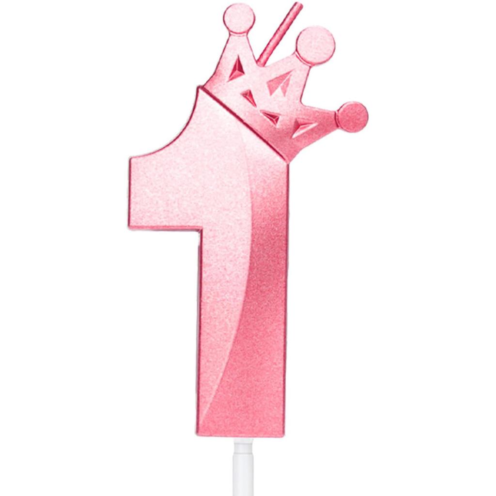 Number2 Birthday Candles 3D Diamond Shape Number Birthday Cake Candles for Birthday Party Wedding Decoration Reunions ThemeParty