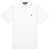 Polo Logo Embroidered Short Sleeve Polo Shirt Men Tops White 710751221-002