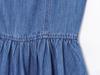 2025 Summer Women's Fashion Flared Hem Denim Dress - European & American Style
