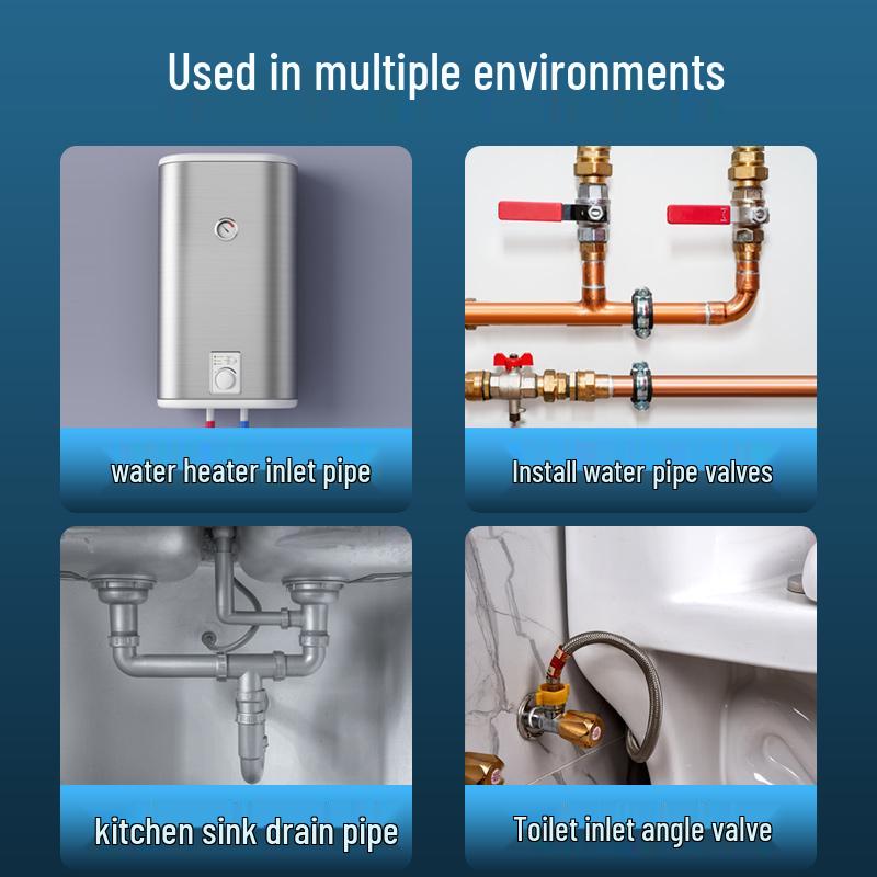 Eight-in-One Multifunctional Faucet & Pipe Wrench Tool for Bathrooms