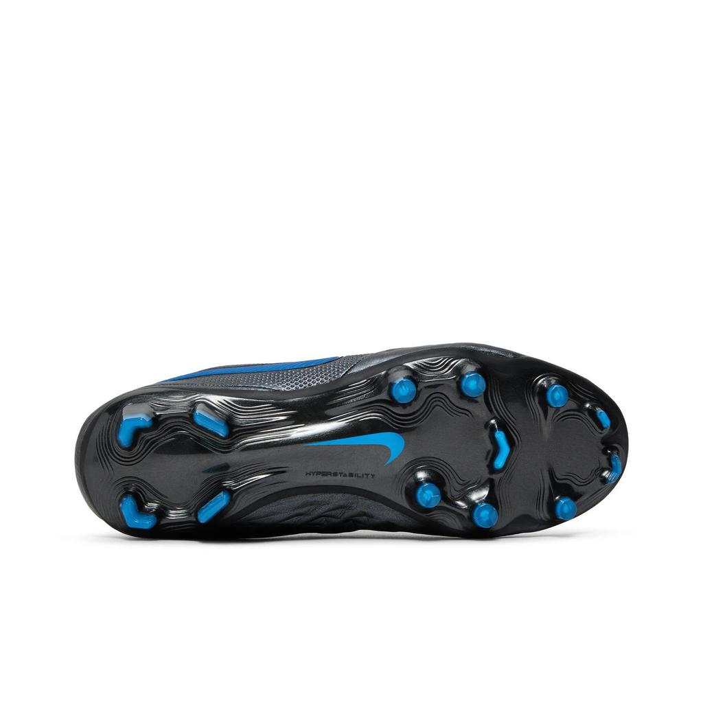 Nike Tiempo Legend 8 Elite FG 'Under The Radar Pack - Black Blue Hero' (Unisex) Black / Black / Blue Hero Soccer Shoes AT5293 004