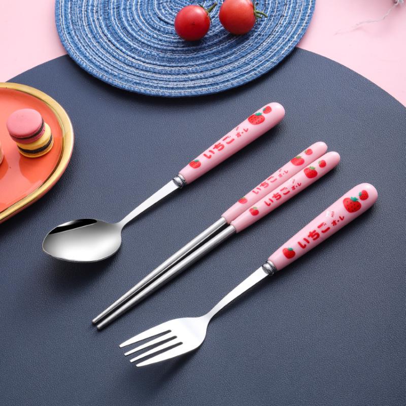Customizable Stainless Steel Portable Cutlery Set