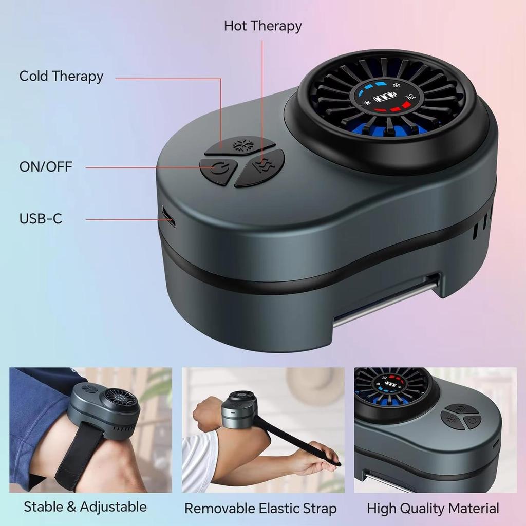 Portable Hot and Cold Compresses Sports Recovery with Heating Pad for Knee Back Shoulder Body Pain Relief Relieve headaches Tool