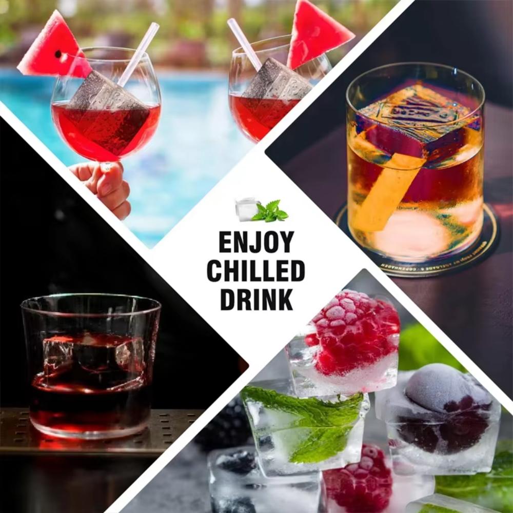 15 grid silicone ice cube molds, spherical ice cube molds, ice cream ice cube maker, reusable whisky ice cube molds