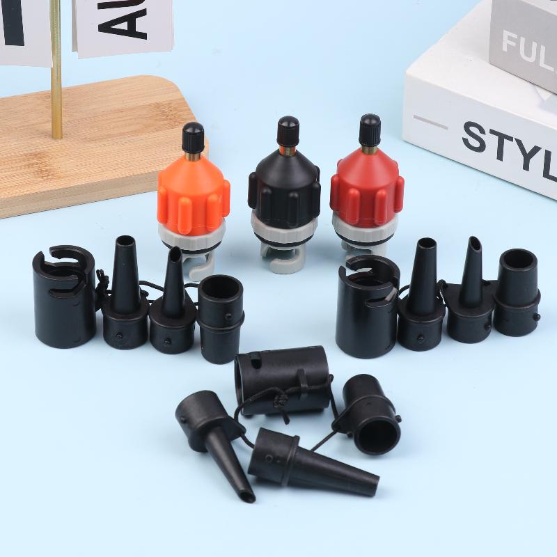 Air Valve Adaptor For SUP Board Inflatable Pump Adapter Paddle Boat Kayak Air Valve Pump Tire Air Connector Combo Kit