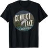 Convict Lake CA Rainbow Trout Fishing Retro Leaping Fish T-Shirt