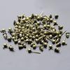 50Pcs/lot 3 4 5mm Gold Silver Ball Beads Stud Earring Ear pin Post Stopper Earplugs For Jewelry Making Findings DIY Accessories