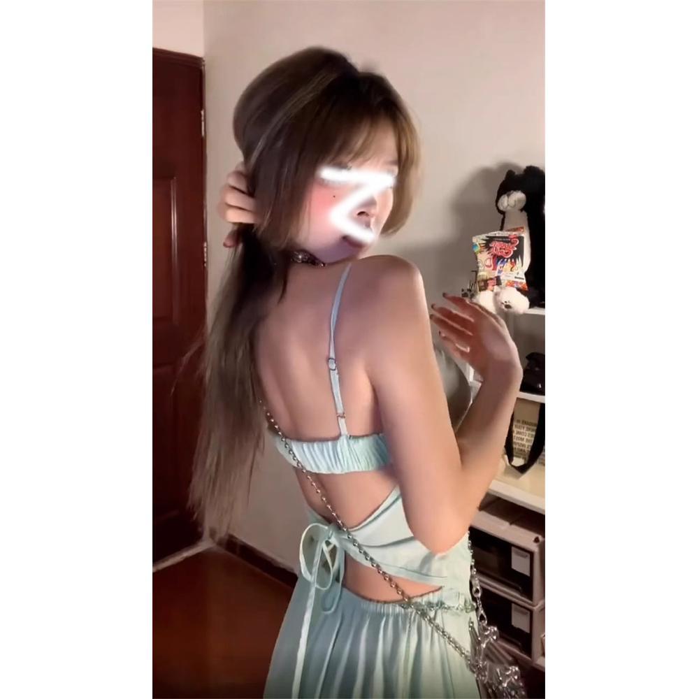 

Новое платье-сарафан для девочек, детское летнее маленькое платье с темпераментом феи для морского отдыха XL- (recommended 110-60kg)