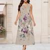 Plus Size Sleeveless Womens Cutout Maxi Long Gown