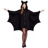 Euro size halloween female bat costume bat costue uniform, vampire witch batman costume