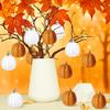 Halloween, 12 Pieces/set, Plastic Pumpkin Pendant, Harvest Festival, Thanksgiving, Holiday Decoration Pendant, Party Decoration Supplies