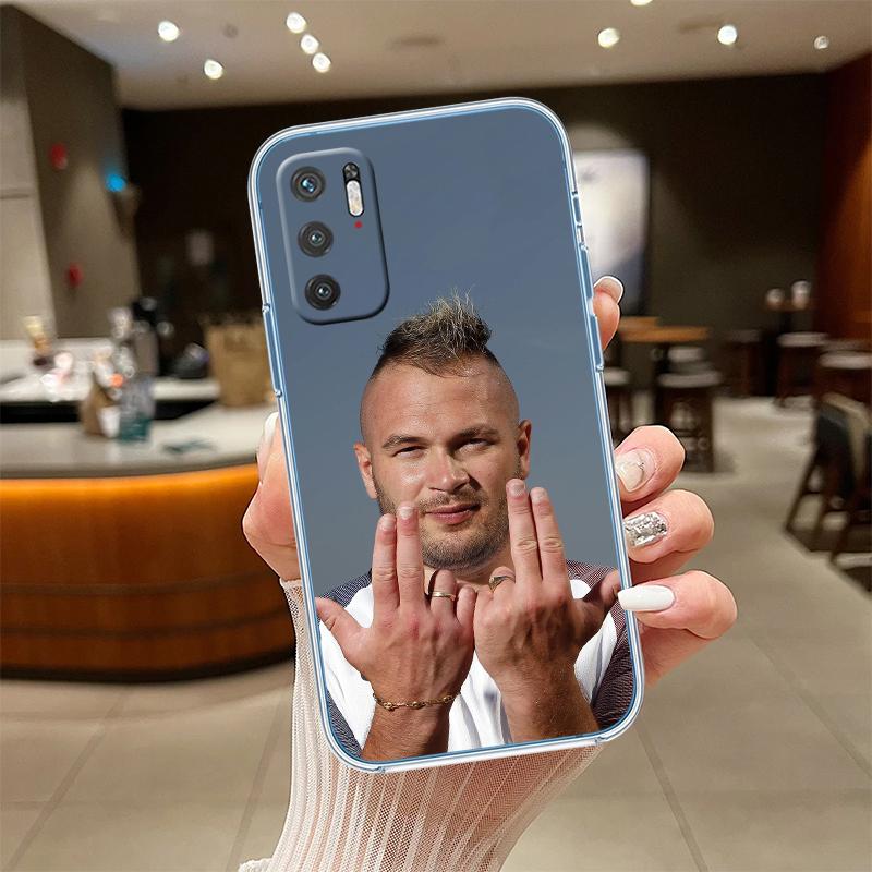 Julien Mari Jul Transparent Phone Case for Motorola Moto G7 G8 G9 G84 G85 G73 G24 G15 Z2 Play Power Plus