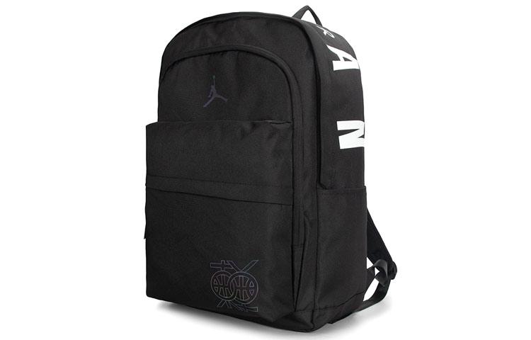 Jordan Polyester Sports Bag Laptop Bag Backpack Regular Unisex Black JD2223025GS-001