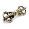 Kurita's Special Buddhist Statue [Ritual Implement] 9cm Metal Vajra, Brass, Buddhist Altar Implement, Esoteric Buddhist Implement (m2001)