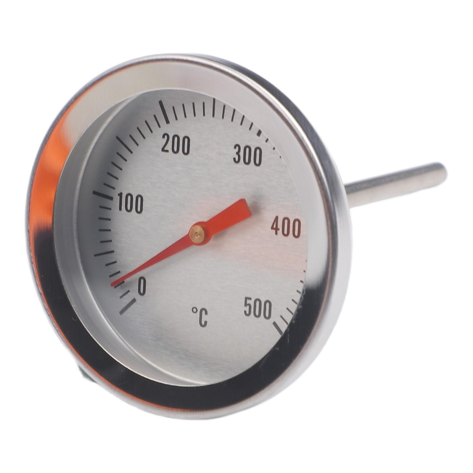 BBQ Thermometer Oven Thermometer Bimetallic Gauge Large Display