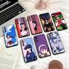 K-Komi C-Cannot Communicate Phone Case For Samsung S25,24,23,22,30,21,10,9,Ultra,Plus,Lite,FE,4,5 G Soft Black Case