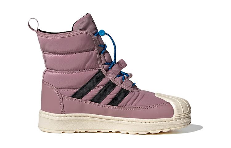 Adidas Originals SUPERSTAR 360 2.0 Wear resistant And Waterproof Boots Purple Kids' GV9065