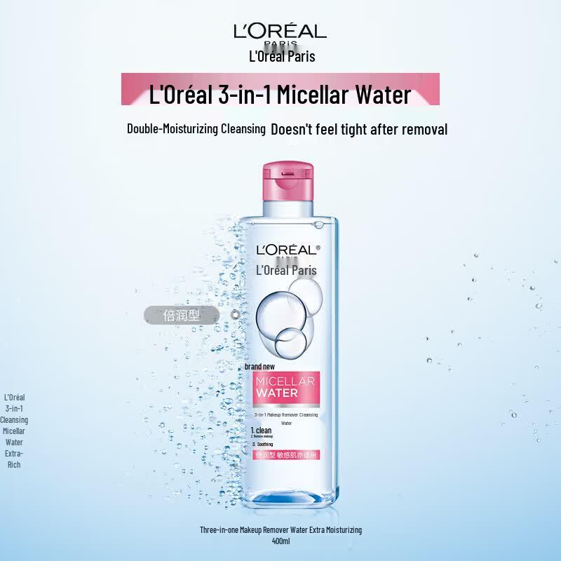 

L Oréal 3-in-1 Makeup Remover Cleansing Water