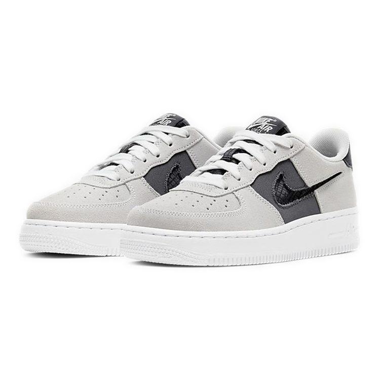 Nike Air Force 1 Low White Iron Grey GS CJ4093-100