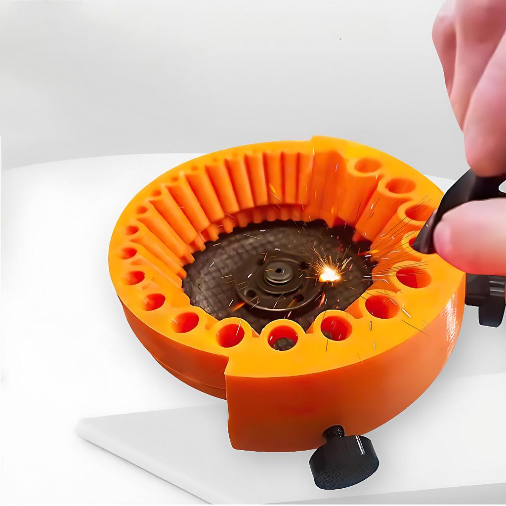 Drill Bit Sharpener for Angle Grinder ABS Power Drill Bit Grinding Attachment for 2 to 13mm Drill Bits