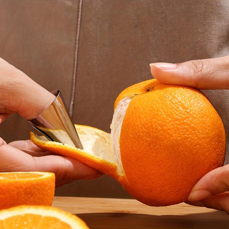 Stainless Steel Finger Protector Vegetable Nuts Peeler Hand Cutter For Kitchen Gadgets Kitchen Tools