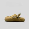 Stepping On Shit Feeling Foreign Trade Men and Women Couples Casual Hole Shoes Platform Big Head Slippers Bag Head Wear Dual-purpose Beach Sandals