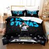 Natanael Cano Bedding Set Single Twin Full Queen King Size Bed Set Adult Kid Bedroom Duvetcover Sets Print Anime Bed Sheet Set