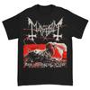 2025 Mayhem Norwegian Band Black Metal Rock Dark Wind Red American Retro Punk Street Men Women T-shirt High Street Short Sleeve