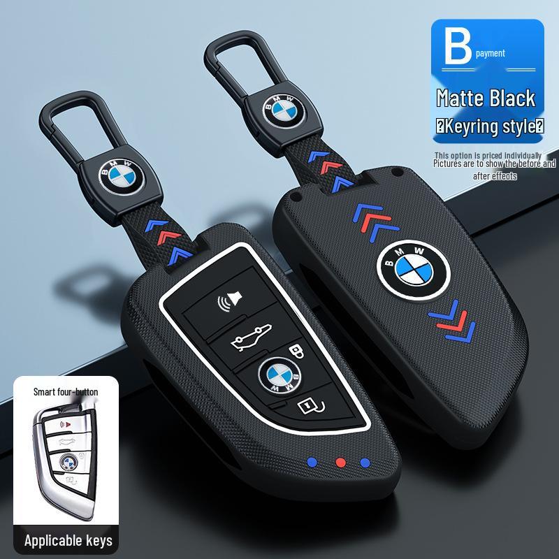 3, 5, 7 Series Blade Key Case - Luminous Protective Shell for 320i, 525li Remote & X3 Buckle