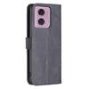For Motorola Moto E14 4G/G04 4G/G04s 4G/G24 4G Phone Cases Wallet Stand Geometry Imprint Leather Cover