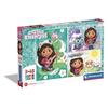 Puzzle 3x48 Pièces Gabby's Dollhouse - Clementoni - Pour Enfants De 5 Ans Et Plus - Dessins Animés Et BD