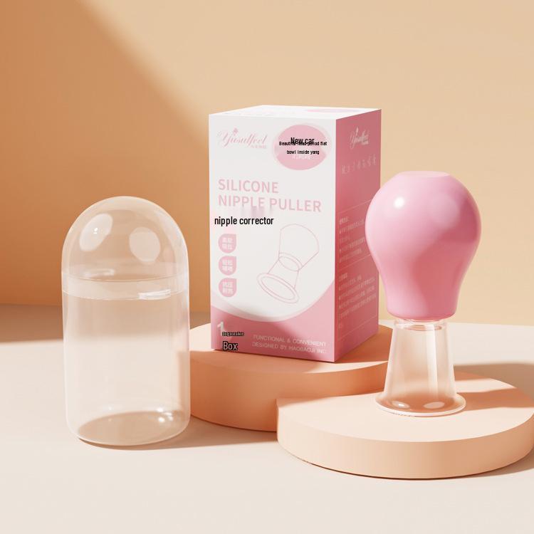 Popular Nipple Corrector for Pregnant & Postpartum Women - Silicone Suction Device for Inverted Nipples