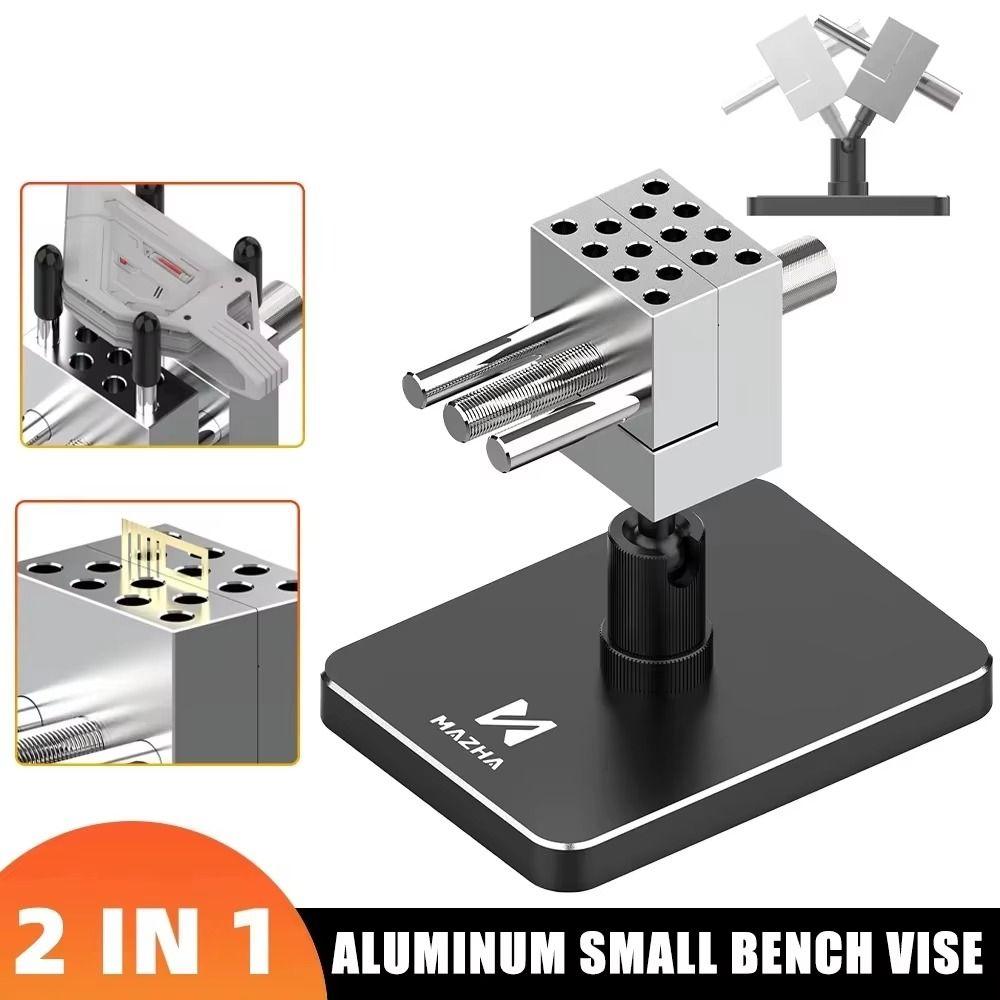 Precision Clamp Mini Table Vise Aluminum Zinc Zinc Alloy Mini Vise DIY Portable 2in1 Bench Vise  Fixing Tools
