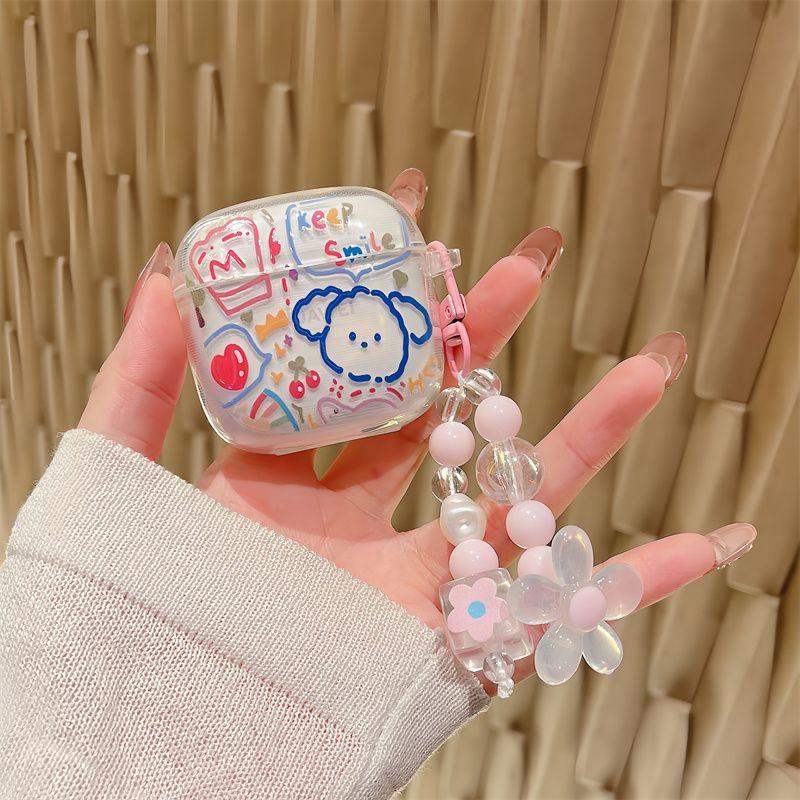 Puppy for Huawei Freebuds4/4e Bluetooth Earbuds Case Pro3/4/6i Protective Case SE2/3 Glory X7/X8 Earphone Sleeves Small Yellow Duck Butterfly Tide