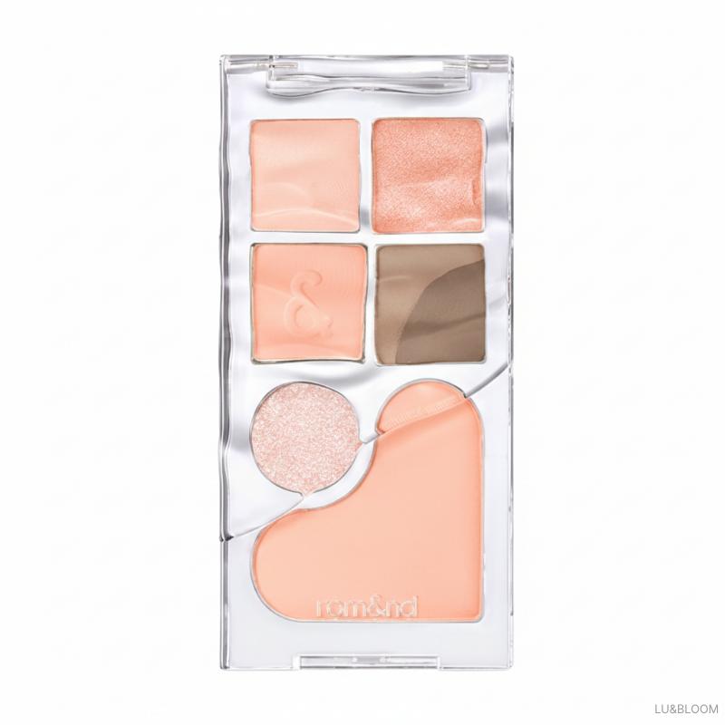 Rom&nd Палитра Bare Layer 14 г (+Бесплатный подарок) 01 Apricot Mood