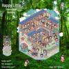 3D Large-Scale Scenery Sticker: DIY Visual Stacking Miniature Scene, No Cutting Needed