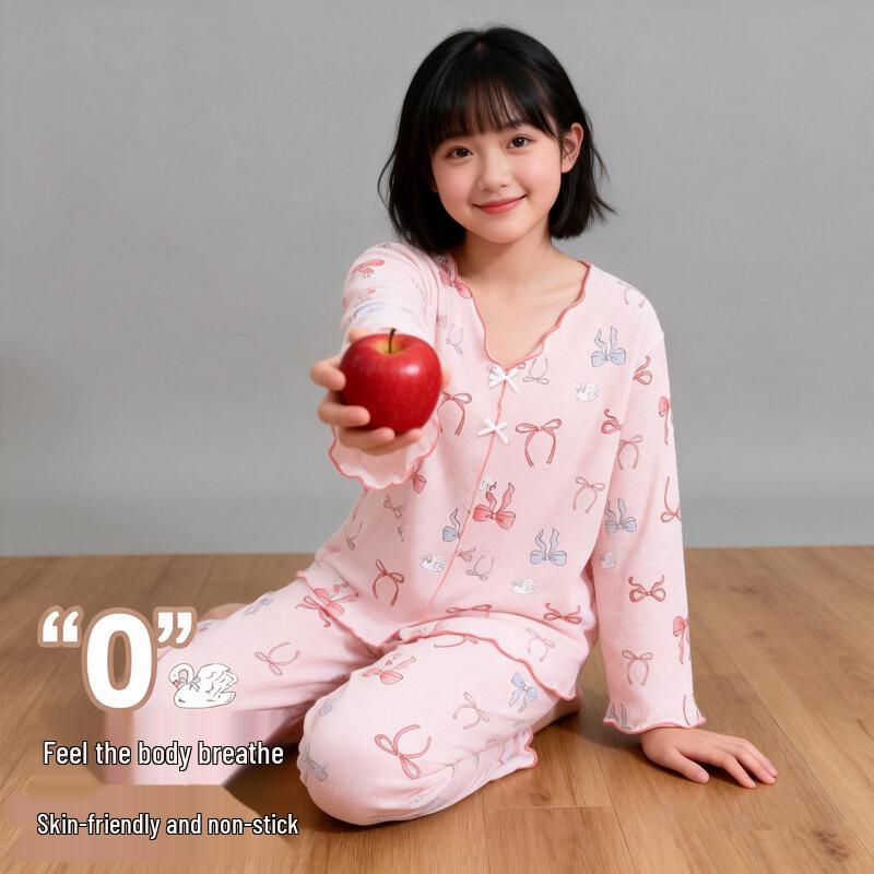 Girls' 100% Cotton Pajama Set