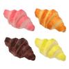 Simulation Artificial Bread Fake Slow Rising Soft Rebound Toys Croissant Squishy Toy  Kids Adults