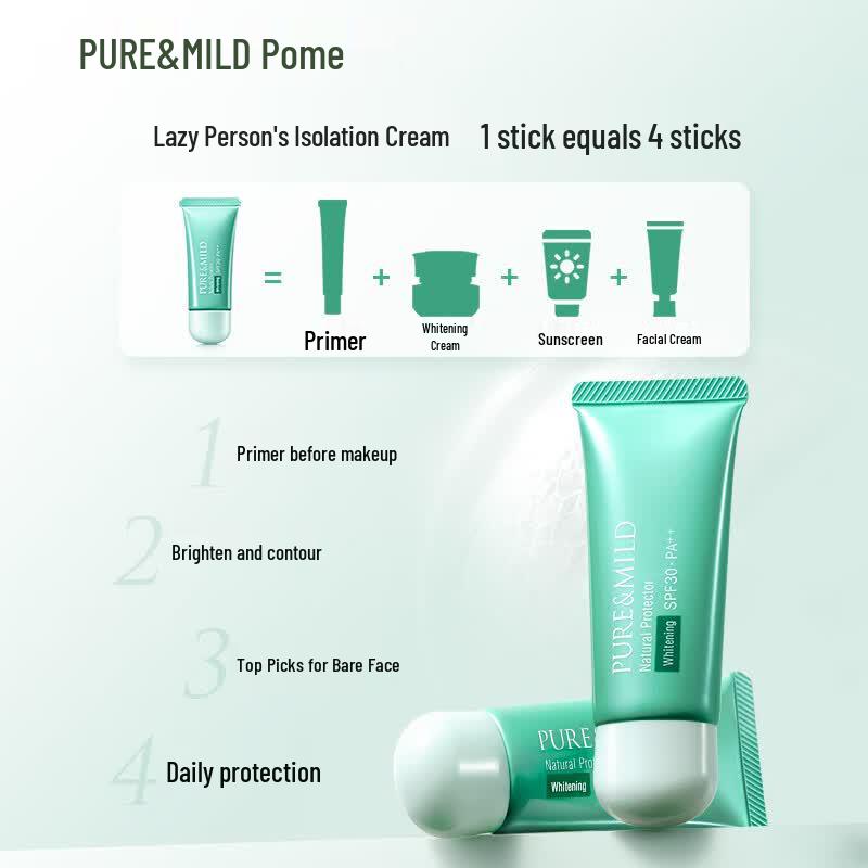Polyme Botanical Green Umbrella SPF30 Whitening Primer