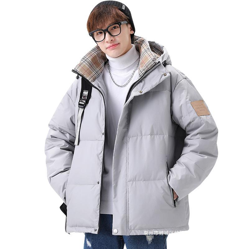 25th Anniversary Unisex Hooded Down Jacket - Winter Casual Style