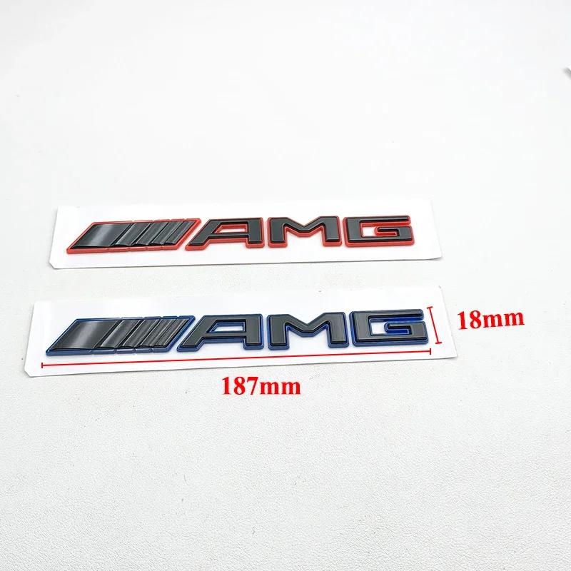 Samolepka na auto Nové 3D ABS Logo Znak AMG Písmena Odznak na kufr auta Pro Mercedes Benz A B C E S GLA GLB GLC GLE GLS Vito G Třída AMG