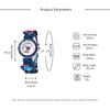 Children's Watches Cool Cartoon Robot Quartz Watch Fashion Sports Black Silicone Boys Girls Gift Wristwatch