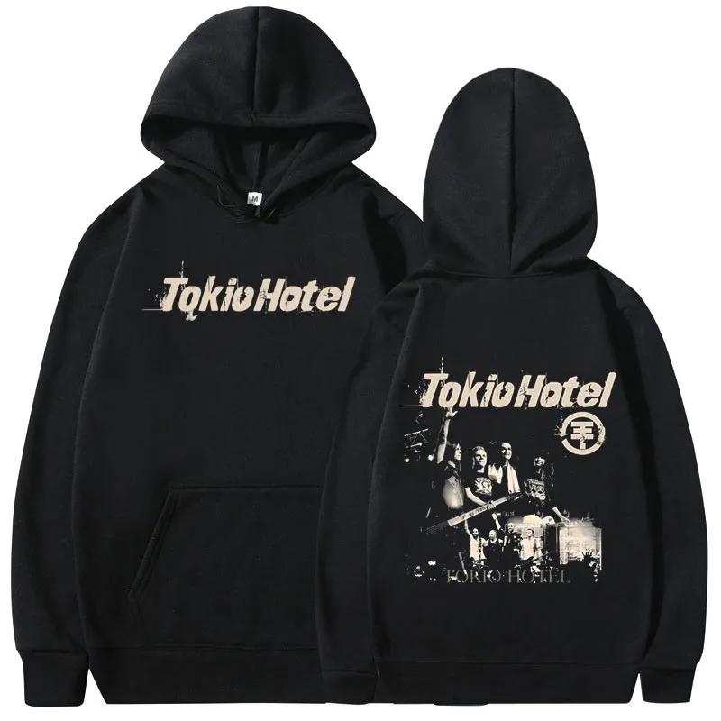 Rock Band Tokio Hotel Arena Tour 2026 Hoodie Funny Men's Hoodie Harajuku Unisex Street Wear Fleece Pullover Sweatshirt132