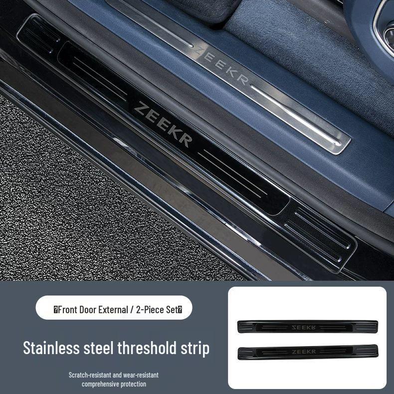 2024-2025 Zeekr 009 Door Sill Protector: Anti-scratch Welcome Pedal & Decorative Guard