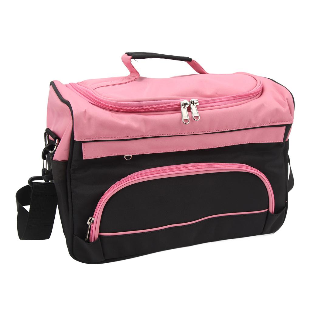 Friseurtasche mit großer Kapazität, tragbare Mehrfachfach-Barber-Umhängetasche für Make-up-Werkzeuge