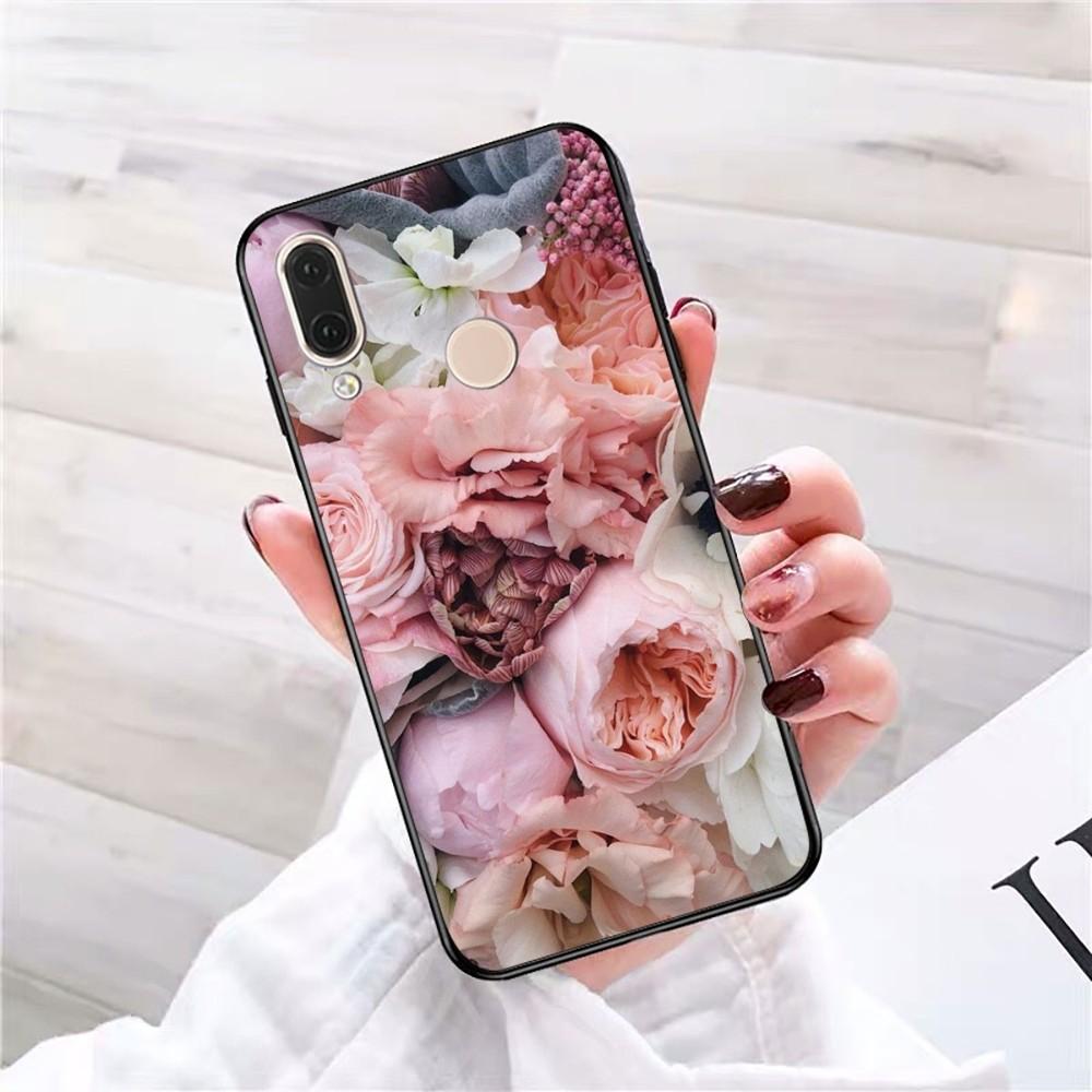 

Элегантный розовый фиолетовый пион чехол для телефона Redmi 5 6 7 8 9 10 Plus Pro 6 7 8 9 A GO K20 K30 K40 Pro Plus F3 Fundas Redmi K30