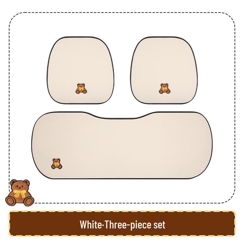 Adorable Bear Car Seat Cushion for Changan X7 PLUS, EADO, YIDAR CS75, CS55 - All Seasons